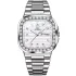 OLEVS 9966 New Diamond Quartz Watch For Men Square Dial Dual Calendar Man Wristwatches Stainless Steel Waterproof Hand Clock